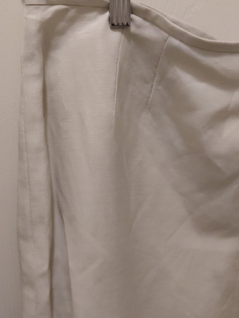 Preston & York Cream Straight Midi Skirt - Picture 3 of 8